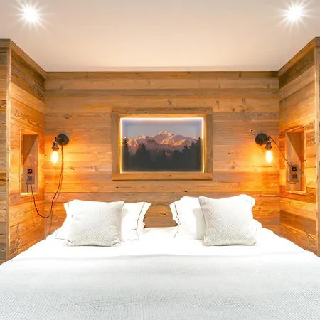 Hot Tub, Sauna, Private Shuttle And Privacy - 14 Ppl - Stunning Ferme Liberte Chalet *
